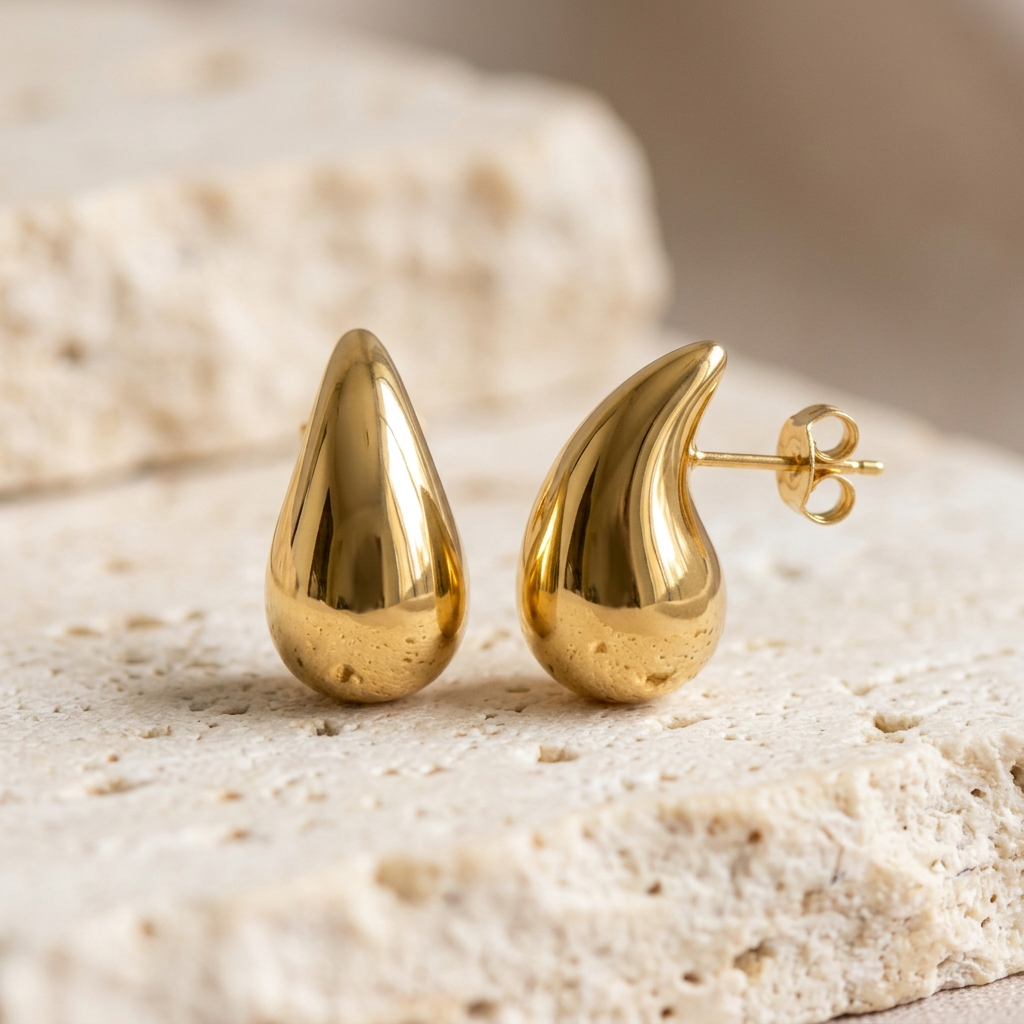 Sculpted teardrop profile and post detail